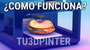 impresora 3d de comida